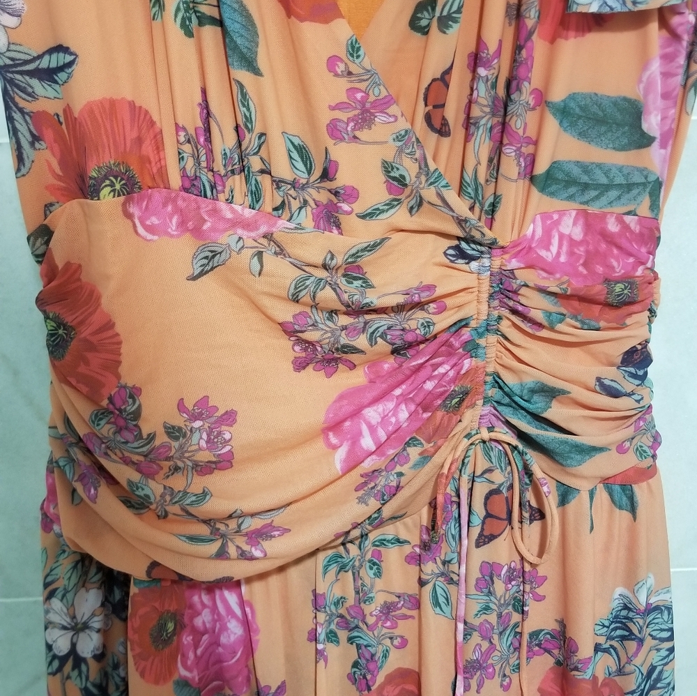 Meave Simone Floral Midi Dress - Picture 6 of 8